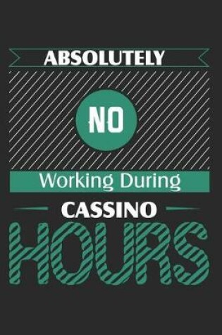 Cover of Absolutely No Working During Cassino Hours