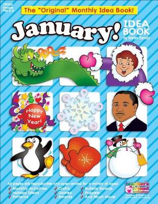 Book cover for January Monthly Idea Book