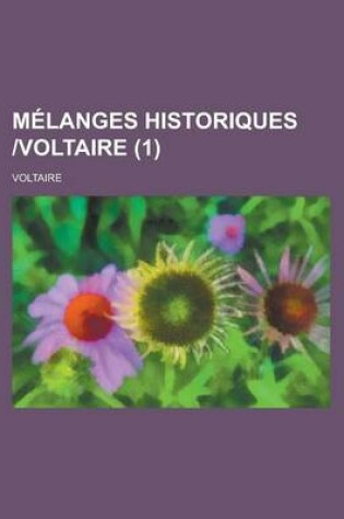 Cover of Melanges Historiques Voltaire (1)