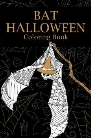 Cover of Bat Halloween Coloring Book
