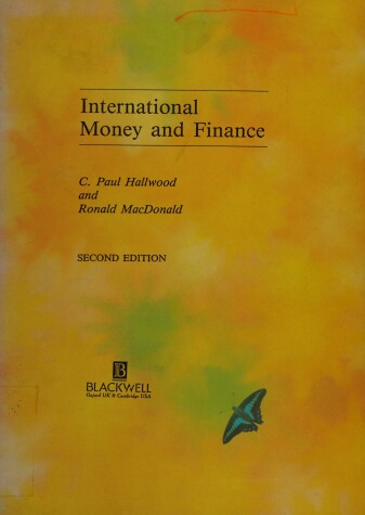 Book cover for International Money and Finance
