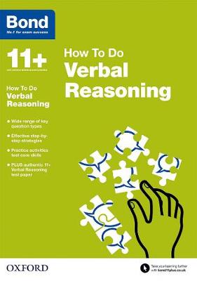 Cover of Bond 11+: Verbal Reasoning: How to Do