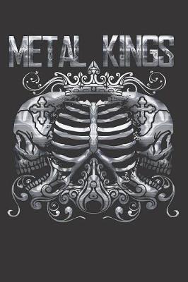 Book cover for Metal King Notebook Journal