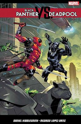 Book cover for Black Panther vs. Deadpool