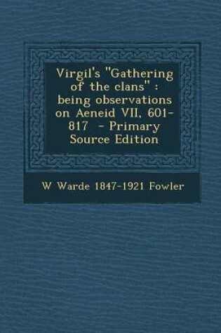 Cover of Virgil's "Gathering of the Clans"