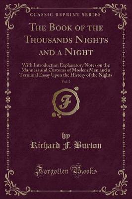 Book cover for The Book of the Thousands Nights and a Night, Vol. 2