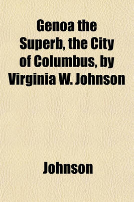 Book cover for Genoa the Superb, the City of Columbus, by Virginia W. Johnson