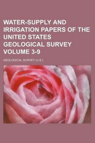 Cover of Water-Supply and Irrigation Papers of the United States Geological Survey Volume 3-9