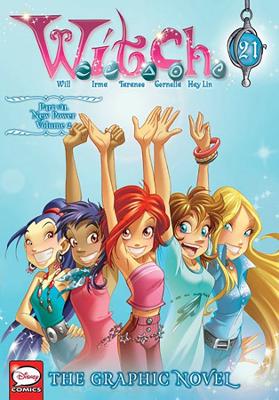 Book cover for W.I.T.C.H.: The Graphic Novel, Part VII. New Power, Vol. 2