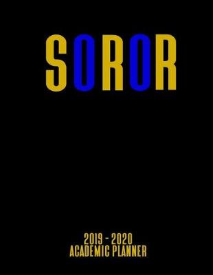 Book cover for Soror 2019 - 2020 Academic Planner