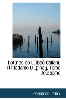 Book cover for Lettres de Labb Galiani