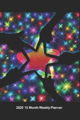 Book cover for Plan On It 2020 Weekly Calendar Planner - Together We Shine Fireworks and Stars