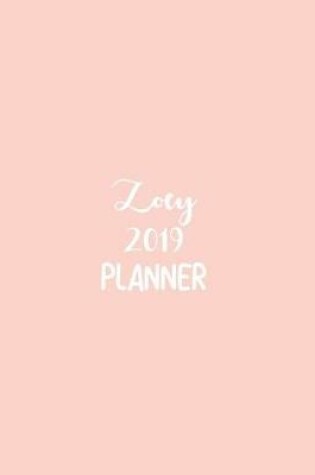 Cover of Zoey 2019 Planner