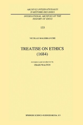 Cover of Treatise on Ethics