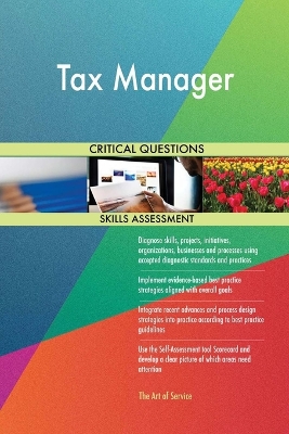 Book cover for Tax Manager Critical Questions Skills Assessment