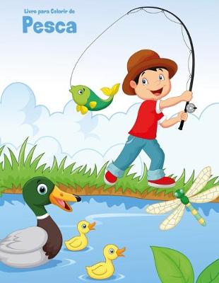 Cover of Livro para Colorir de Pesca