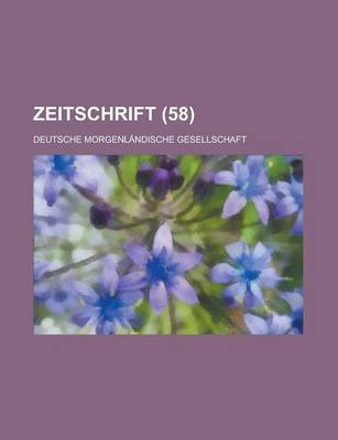 Book cover for Zeitschrift (58)