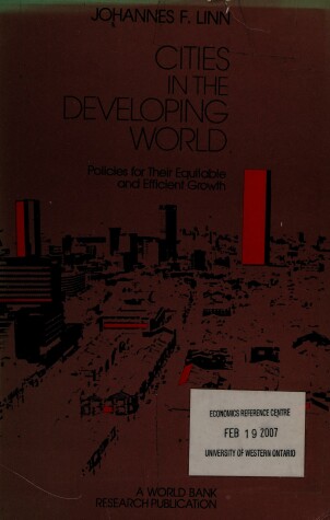 Cover of Cities in the Developing World