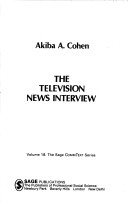 Book cover for The Television News Interview