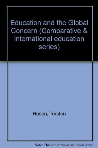 Cover of Education and the Global Concern