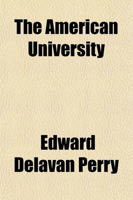 Book cover for The American University