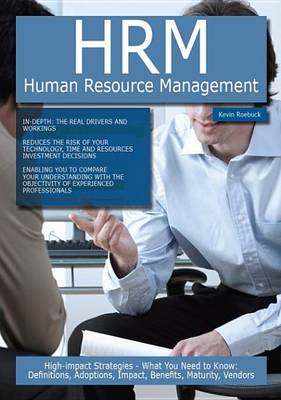 Book cover for Hrm - Human Resource Management