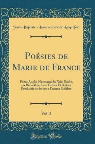 Cover of Poésies de Marie de France, Vol. 2