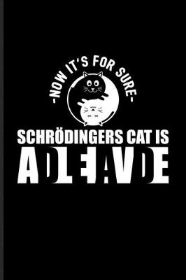 Book cover for - Now It's For Sure - Schroedingers Cat Is AdLeIaVdE