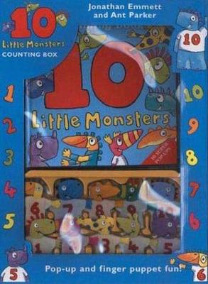 Book cover for Ten Little Monsters Counting Box