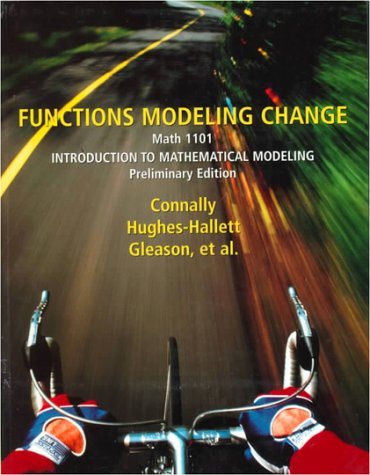 Book cover for Introduction to Mathematical Modeling at DeKalb College