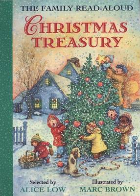 Book cover for The Family Read-Aloud Christmas Treasury