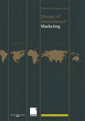 Cover of Manual of International Marketing.