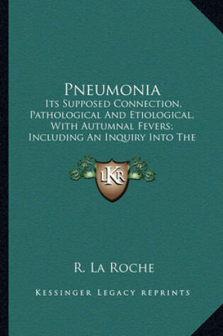 Cover of Pneumonia Pneumonia