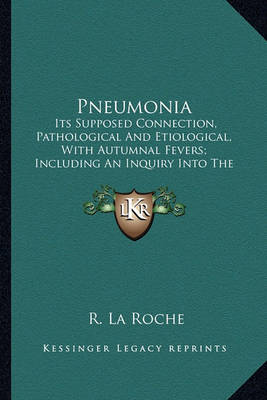 Book cover for Pneumonia Pneumonia