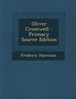 Book cover for Oliver Cromwell