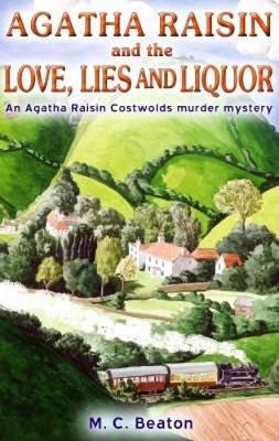 Book cover for Agatha Raisin and Love, Lies and Liquor