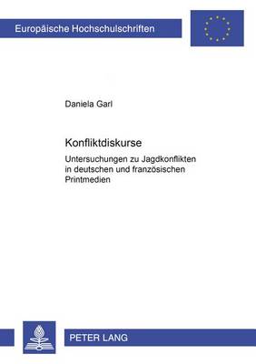 Cover of Konfliktdiskurse