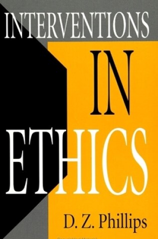 Cover of Interventions in Ethics