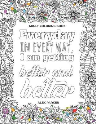 Book cover for Adult Coloring Book