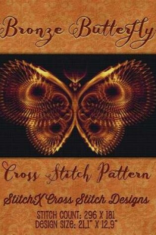 Cover of Bronze Butterfly Cross Stitch Pattern