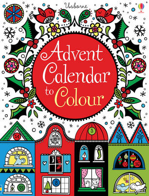 Book cover for Advent Calendar to Colour