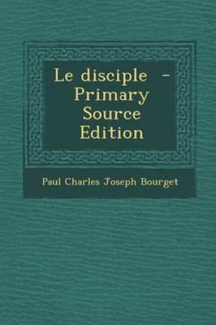 Cover of Le Disciple