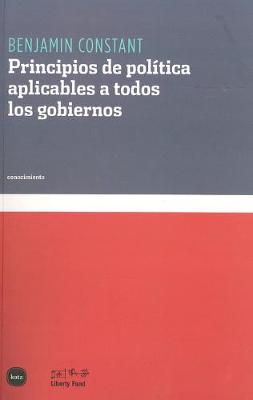 Book cover for Principios de Politica Aplicables a Todos Los Gobiernos