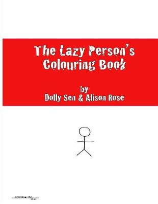 Book cover for The Lazy Person's Colouring Book