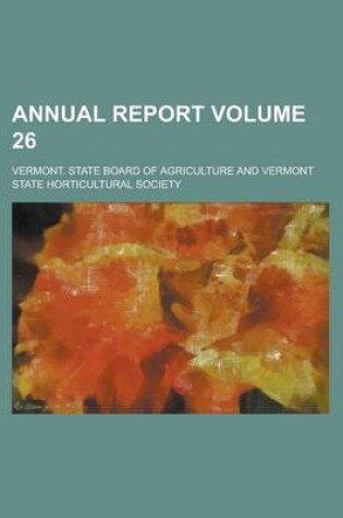 Cover of Annual Report Volume 26