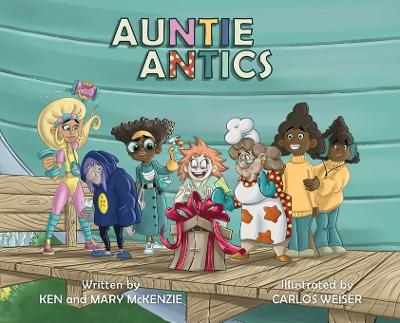 Book cover for Auntie Antics