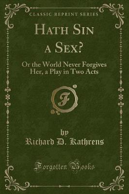 Book cover for Hath Sin a Sex?