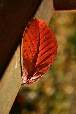 Book cover for Autumn Leaf on a Rail Journal