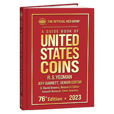 Book cover for Guide Book of United States Coins Hard Cover 2023