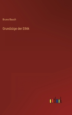 Book cover for Grundzüge der Ethik